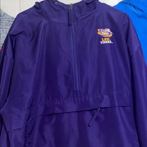 Limited edition LSU windbreaker